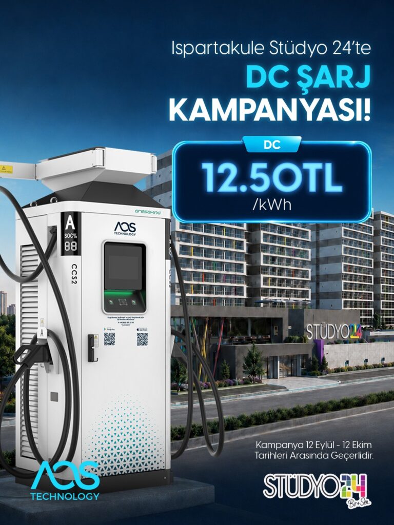 Ispartakule Stüdyo 24 DC Şarj Kampanyası